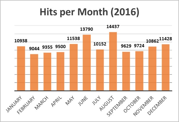 hit counter DEZ 2016