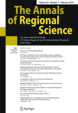 the annals of regional science