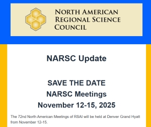 NARSC at ASSA/AEA, Call for Papers. Mark Your Calendar for NARSC 2025 in Denver!