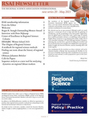 RSAI Newsletter (May 2021)