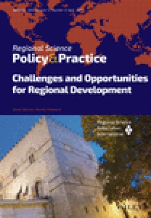 The latest issue of Regional Science Policy &amp; Practice are available! Volume 12, Issue 2, Special Issue: Challenges and Opportunities for Regional Development, Pages: 227-367, April 2020