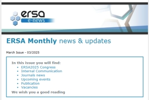 ERSA Monthly E-news - March 2025