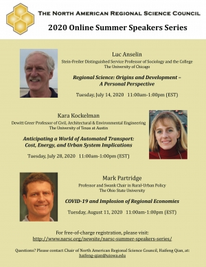 NARSC Summer Speakers Series
