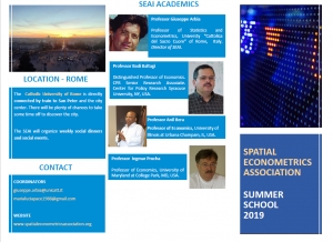 SEAI 2019 | May 13-June 7, 2019, Rome (Italy)