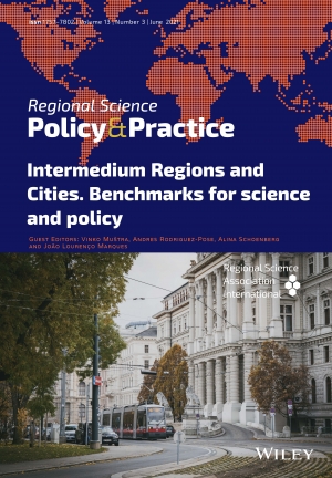 The latest issue of Regional Science Policy &amp; Practice are available! Volume 13, Issue 3, Pages: 207-435, April 2021