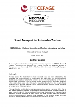 NECTAR CL 5 &quot;Leisure, Recreation and Tourism&quot;
