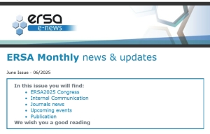 ERSA Monthly E-news - June 2025