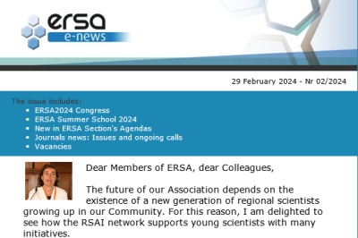 ERSA Monthly E-news - February 2024